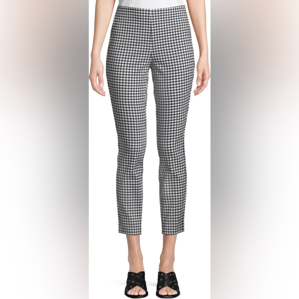 rag & bone Gingham Stretch Skinny Pants